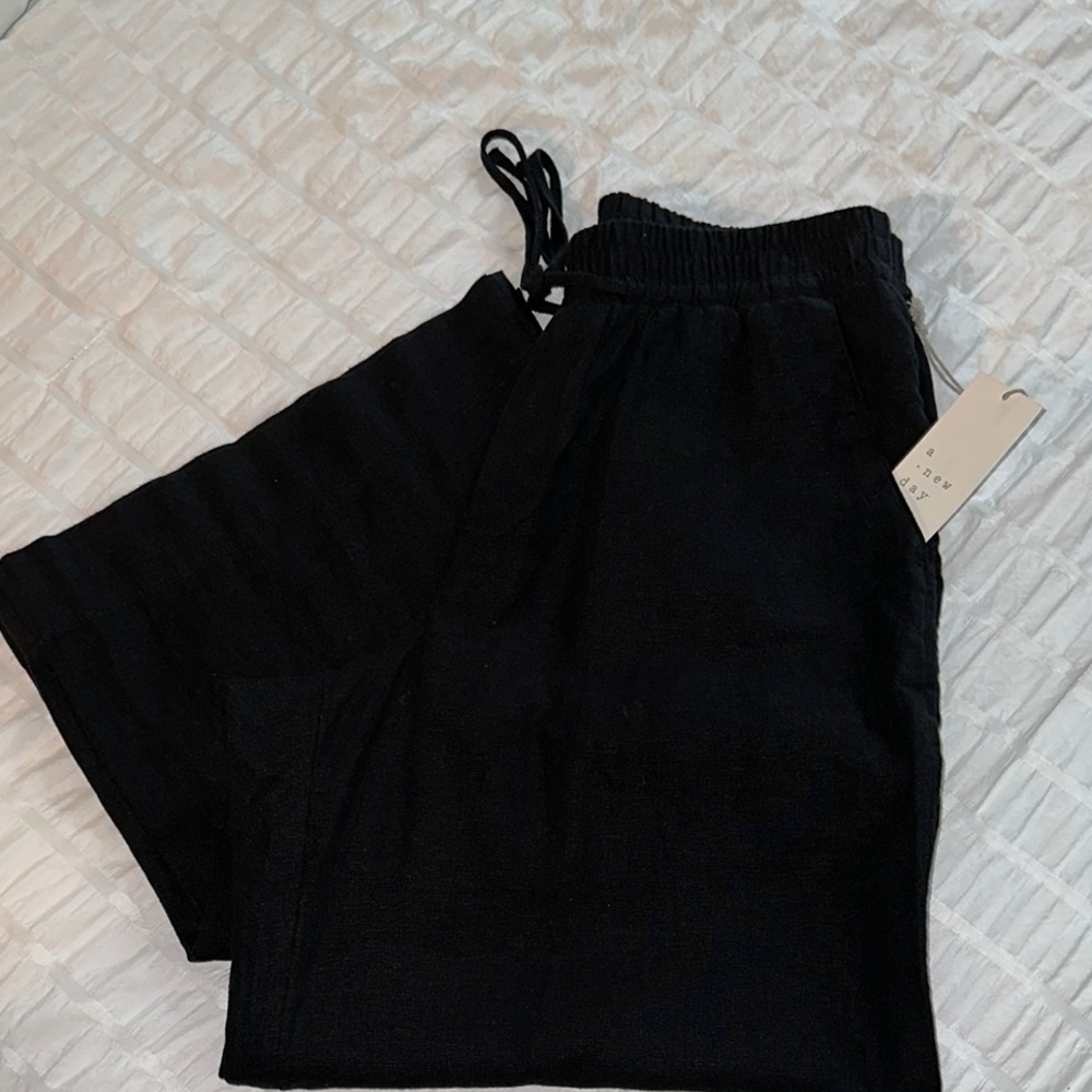 Black Drawstring Pants